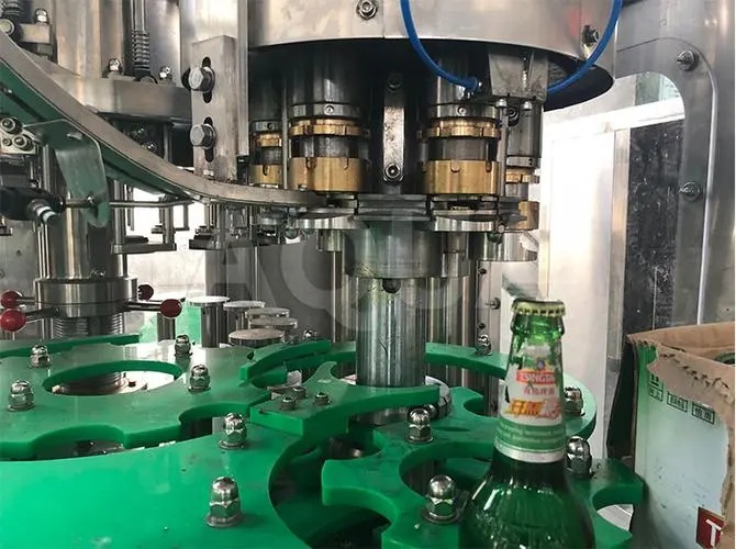 啤酒瓶灌裝機是如何工作的？